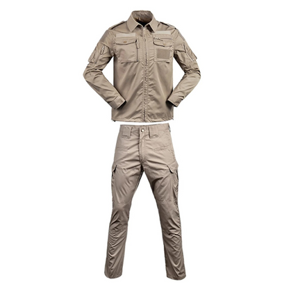 Merche Pockets mit Kragen und angepasster Hose Training Set
