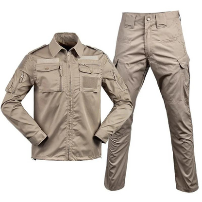Merche Pockets mit Kragen und angepasster Hose Training Set