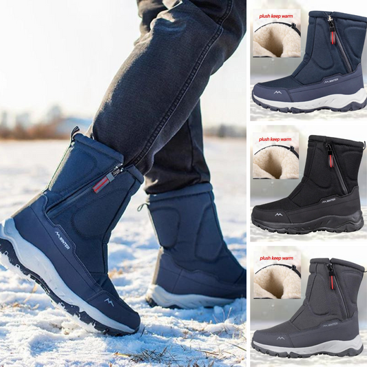 Die besten modischen Mesh Mid-Calf Schneestiefel