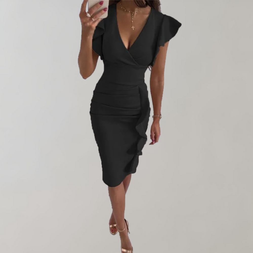 Floral Sommer Damen Kleid