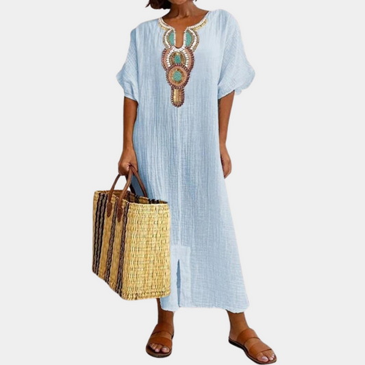 boho-damenkleid