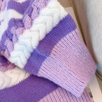 WW | Warmer Damenpullover Mit Oversize Schulterschnitt