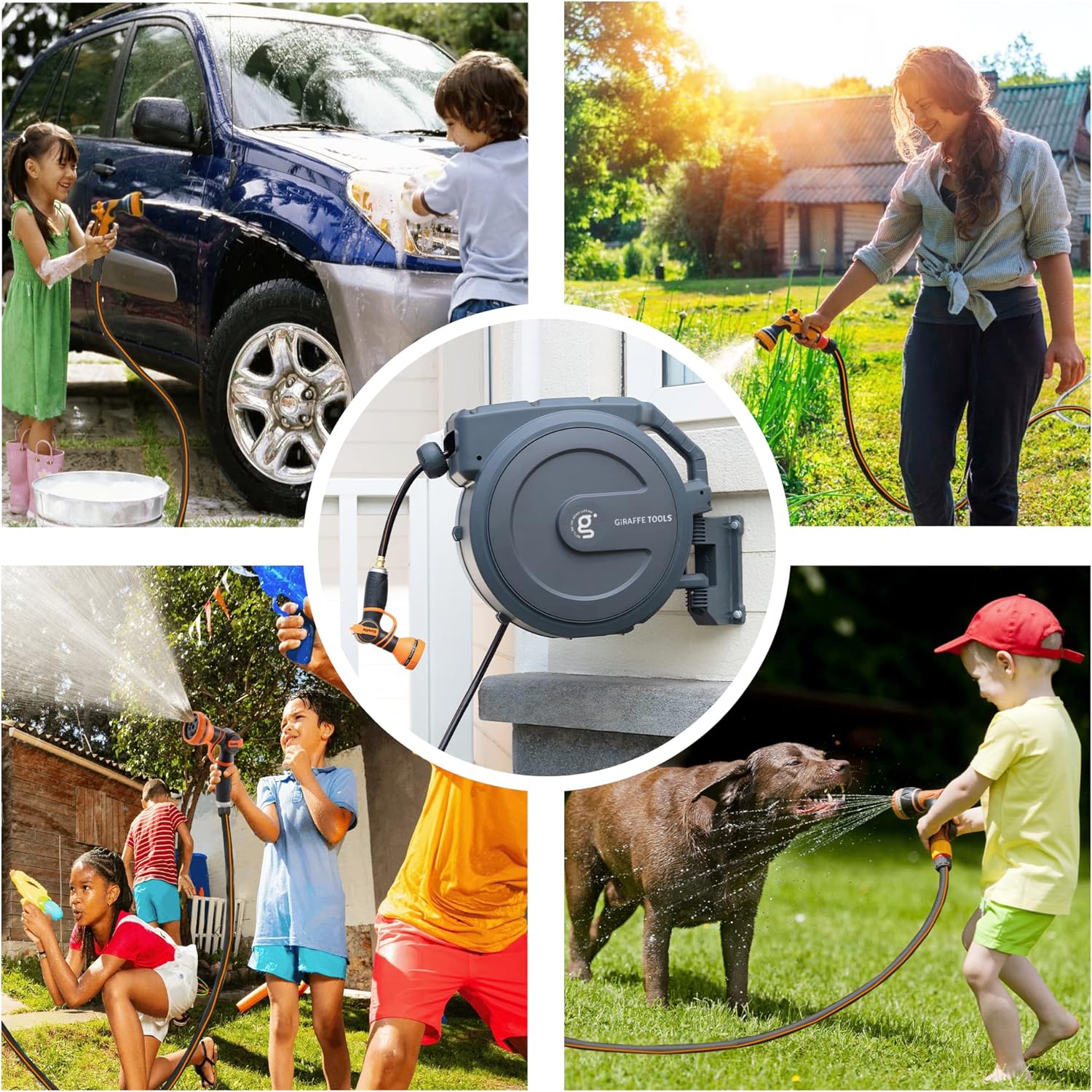 Spool™ - Retractable Garden Hose Reel