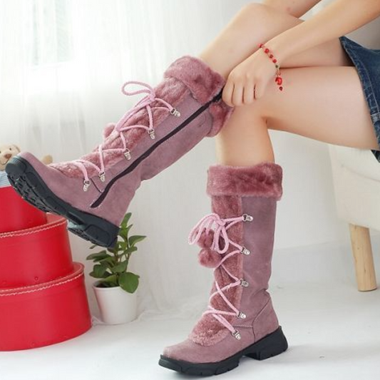 WW | Warme Elegante Stiefel Für Damen