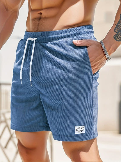 WW | Verstellbare Kurze Hosen Mit Kordelzug Im Lose Passform Gestaltung Mit Funktionellen Taschen