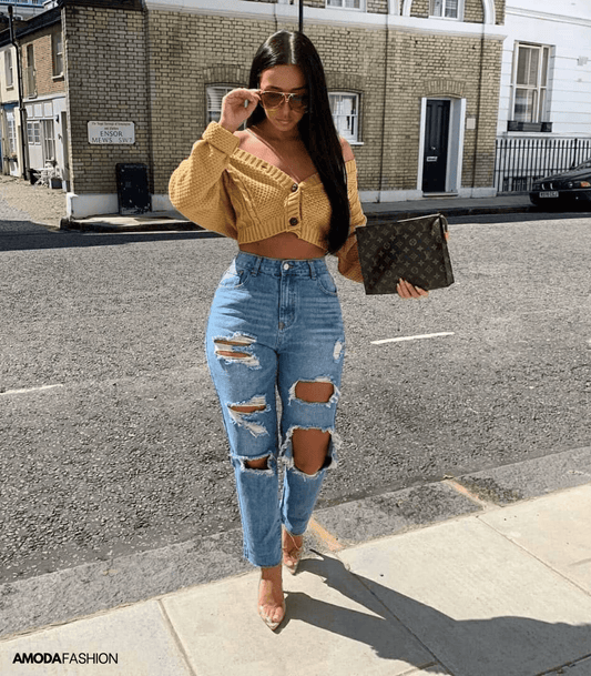 WW | Weicher Damenstrick Strickjacke Für Gemütliche Und Stilvolle Looks