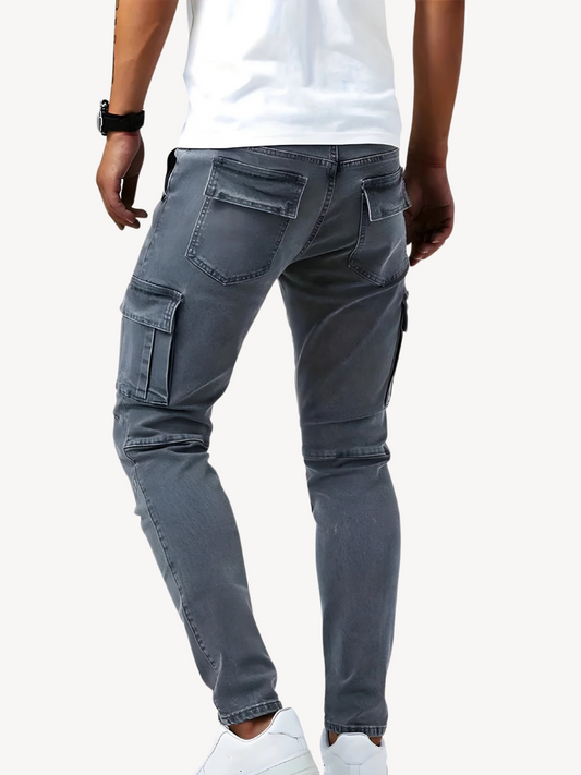 WW | Elastische Cargo Jeans Hosen