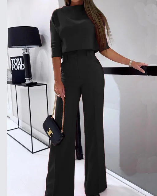 Merche Ärmel und weite Hosen im eleganten Slim-Look