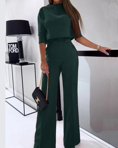 Merche Ärmel und weite Hosen im eleganten Slim-Look