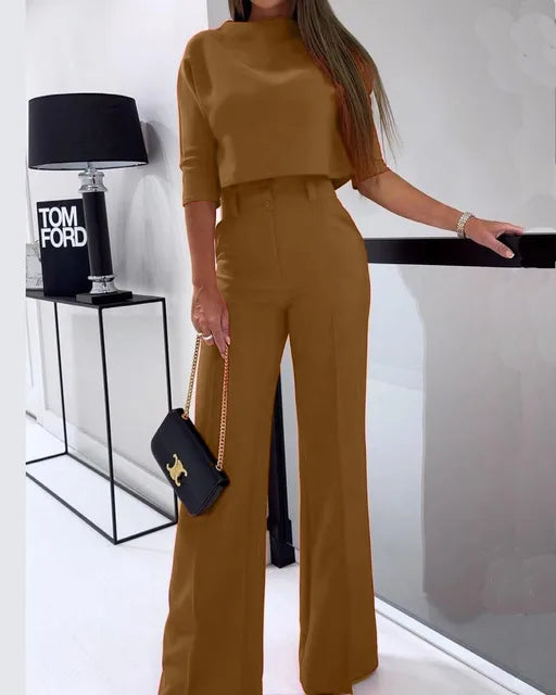 Merche Ärmel und weite Hosen im eleganten Slim-Look