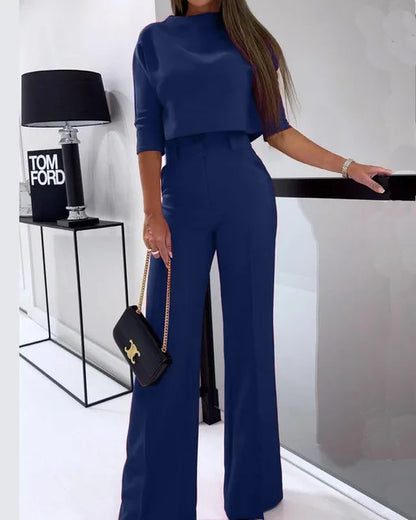 Merche Ärmel und weite Hosen im eleganten Slim-Look