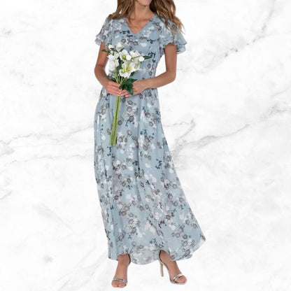 WW | Weinlese Blumenkleid