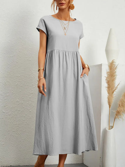 einfarbiges Kleid | Darcy
