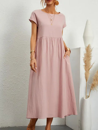 einfarbiges Kleid | Darcy