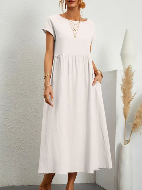 einfarbiges Kleid | Darcy