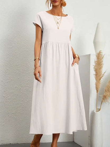 einfarbiges Kleid | Darcy