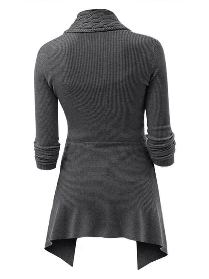 WW | Warmer Damen Wollstrickjacke Mit Zeitlosem Stil