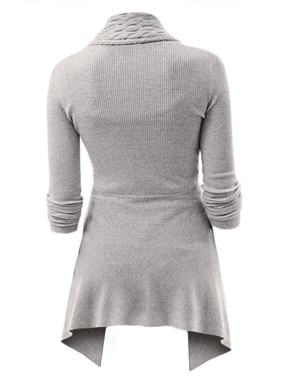 WW | Warmer Damen Wollstrickjacke Mit Zeitlosem Stil
