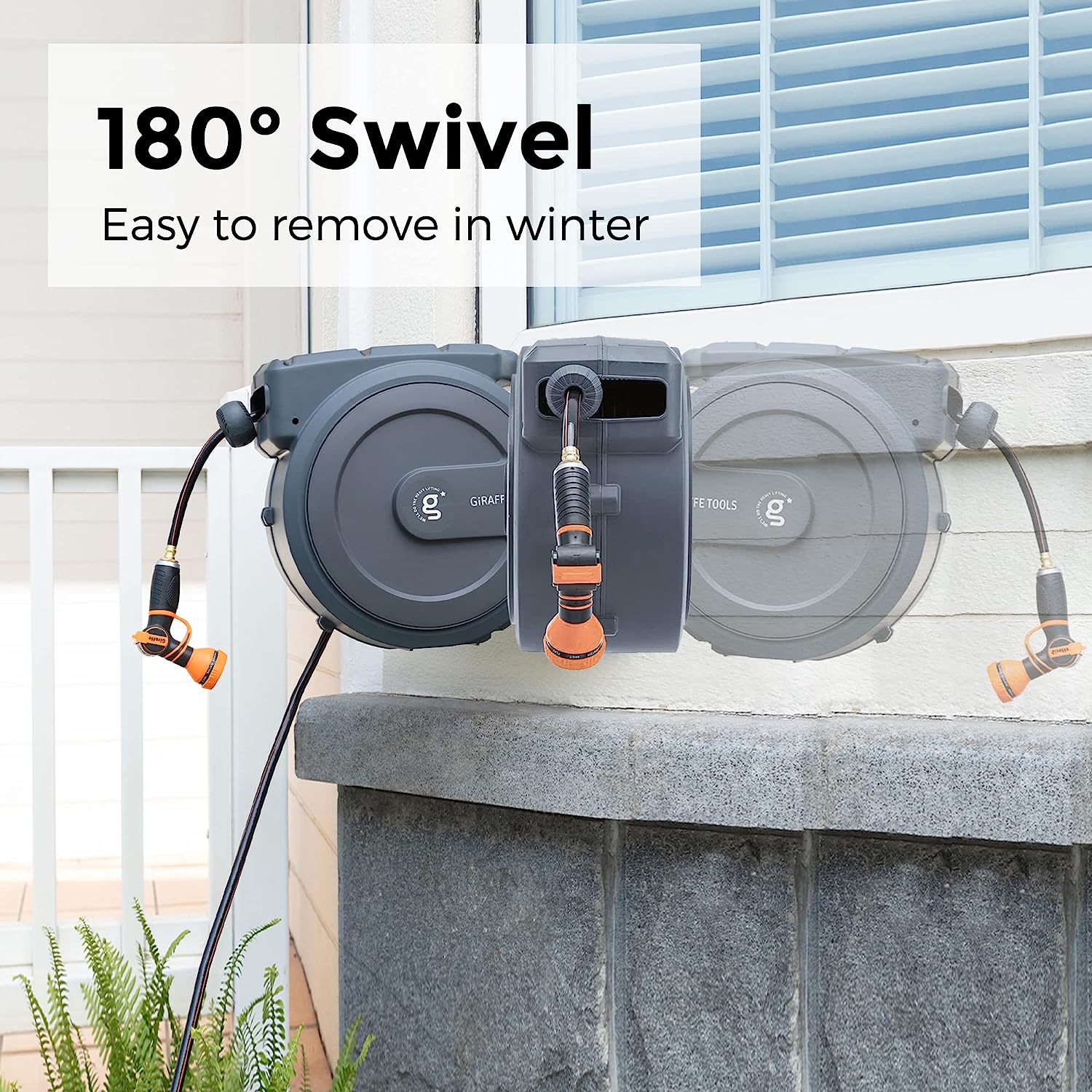 Spool™ - Retractable Garden Hose Reel