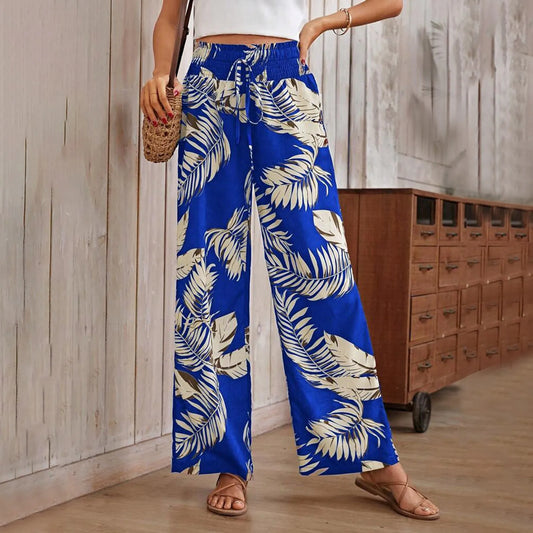 Merche Gemusterte Weite Hosen - Lara