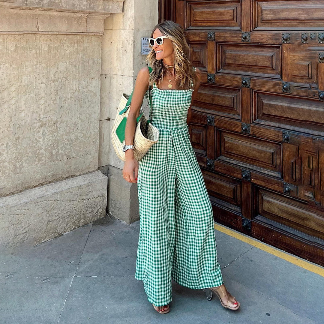 Merche Ausschnitt Elegantes ärmelloses Sommerkleid