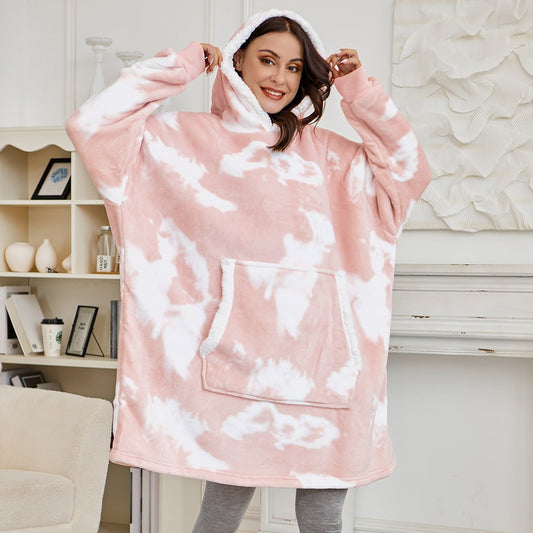 WW | Weicher Kapuzenpulli Und Bequeme Decke in Einem!