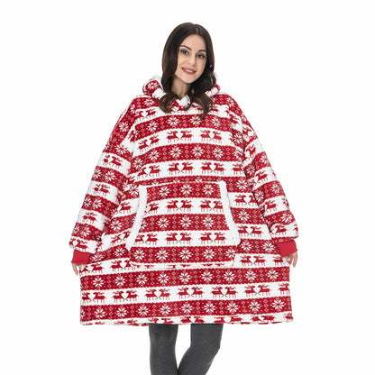 WW | Weicher Kapuzenpulli Und Bequeme Decke in Einem!