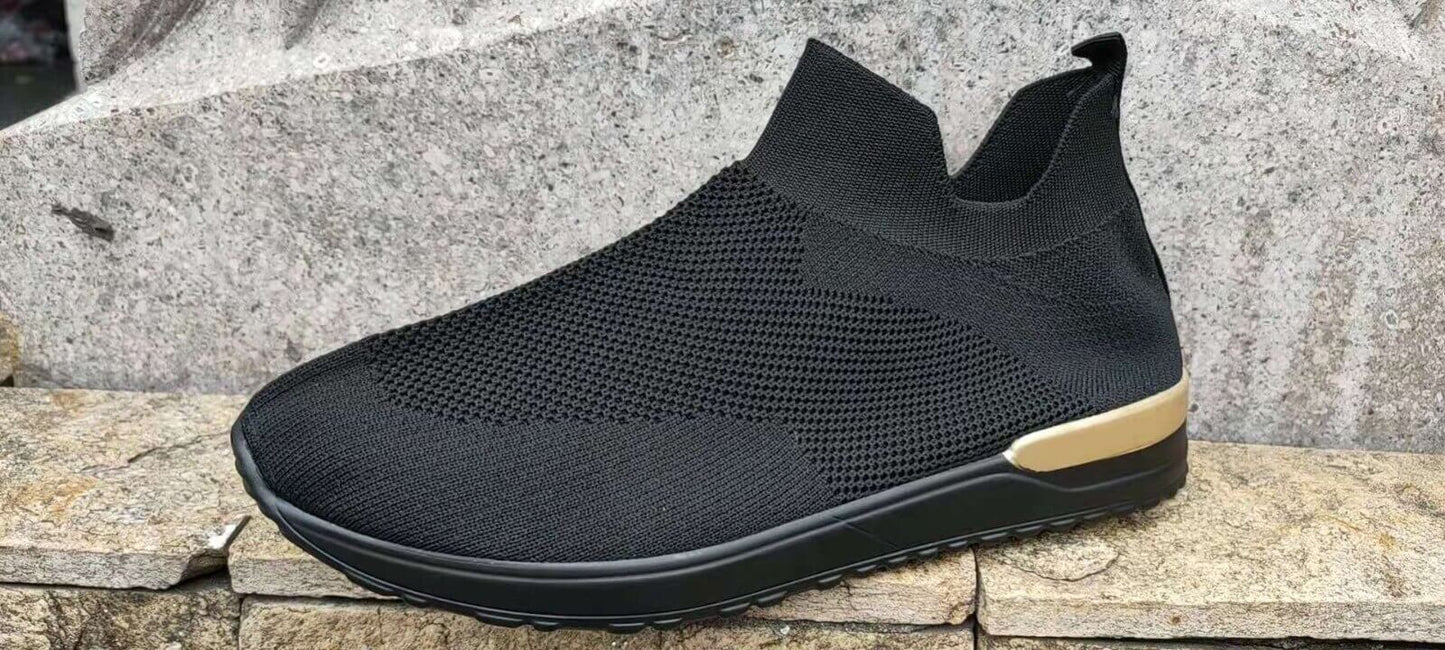 Elastische Slip-On-Sneaker