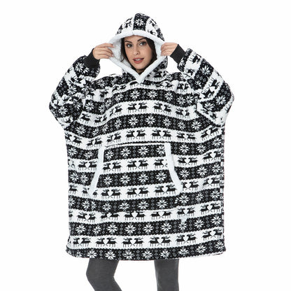 WW | Weicher Kapuzenpulli Und Bequeme Decke in Einem!