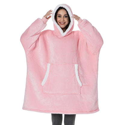 WW | Weicher Kapuzenpulli Und Bequeme Decke in Einem!