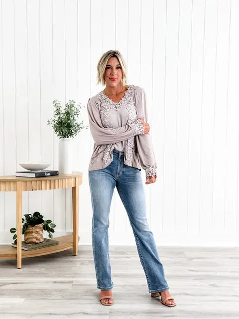 OxiLace™ - Holy Grail Tummy Control Bootcut Jeans