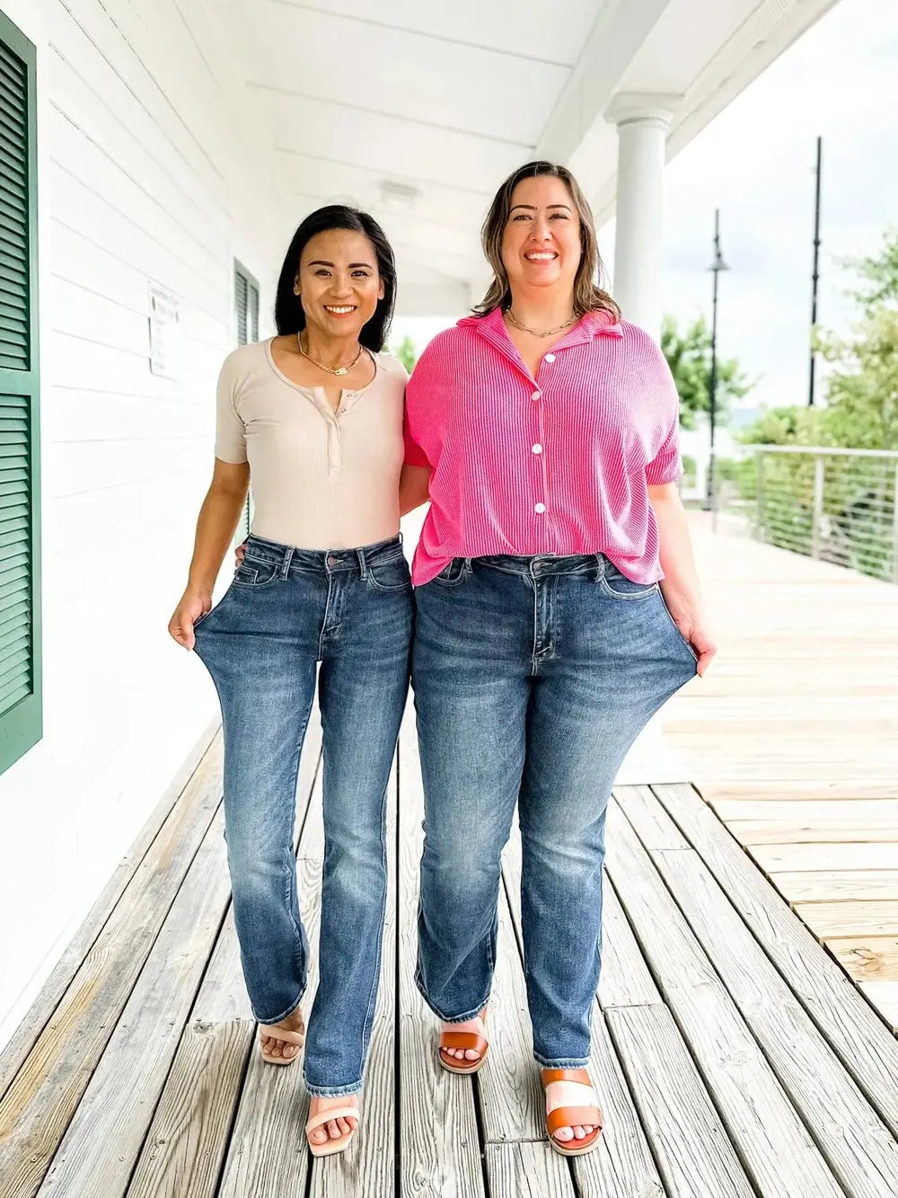 OxiLace™ - Holy Grail Tummy Control Bootcut Jeans
