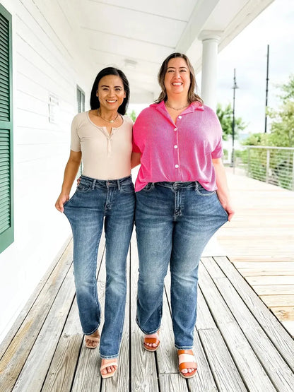OxiLace™ - Holy Grail Tummy Control Bootcut Jeans