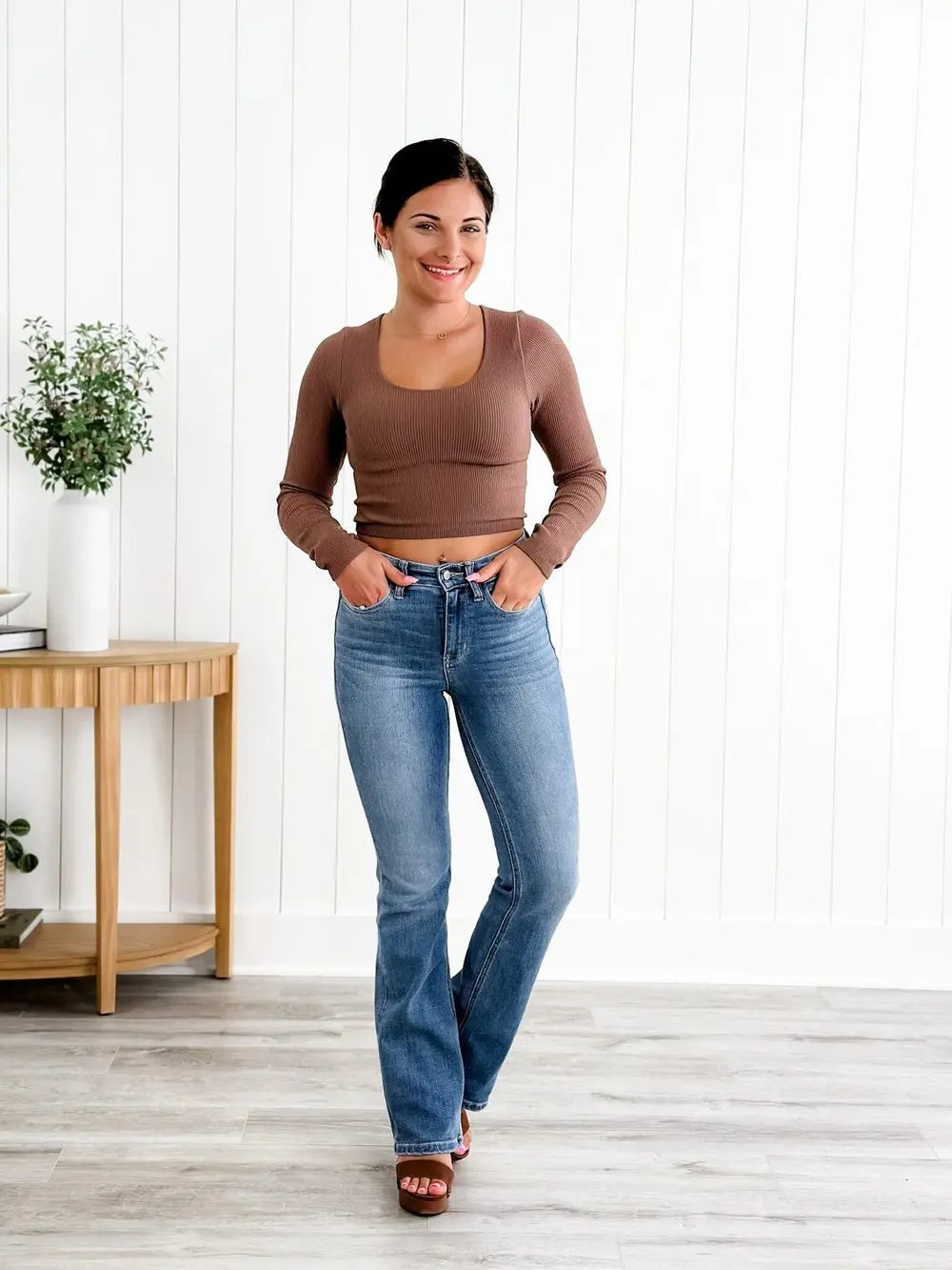 OxiLace™ - Holy Grail Tummy Control Bootcut Jeans