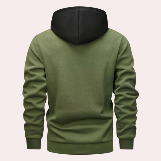 WW | Zweifarbiger Kapuzenpulli Für Männer