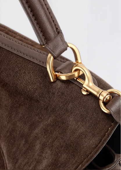 WW | Wildleder Luxus Damen Tasche