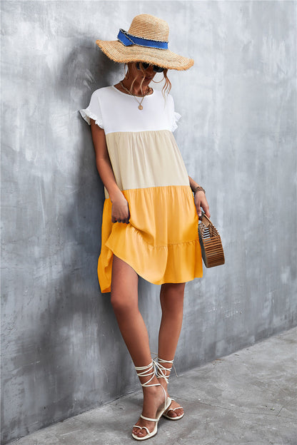 Sommerliches buntes Kleid für Damen