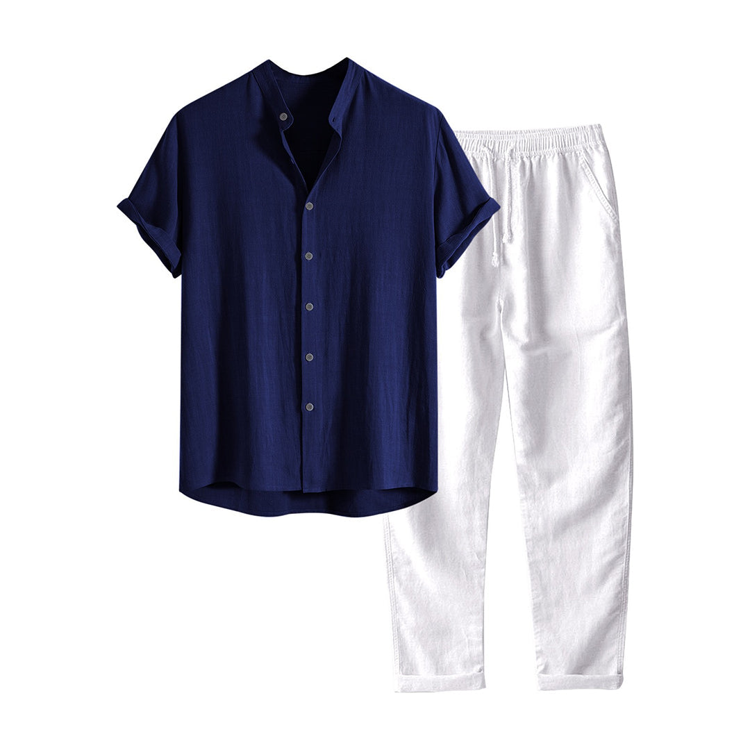 Merche Farbe einfachen Stil Sommer-Set