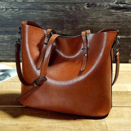 WW | Zeitlose Weinlese Lederhandtasche