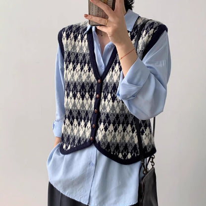 Damen modische Strickweste Merchesia