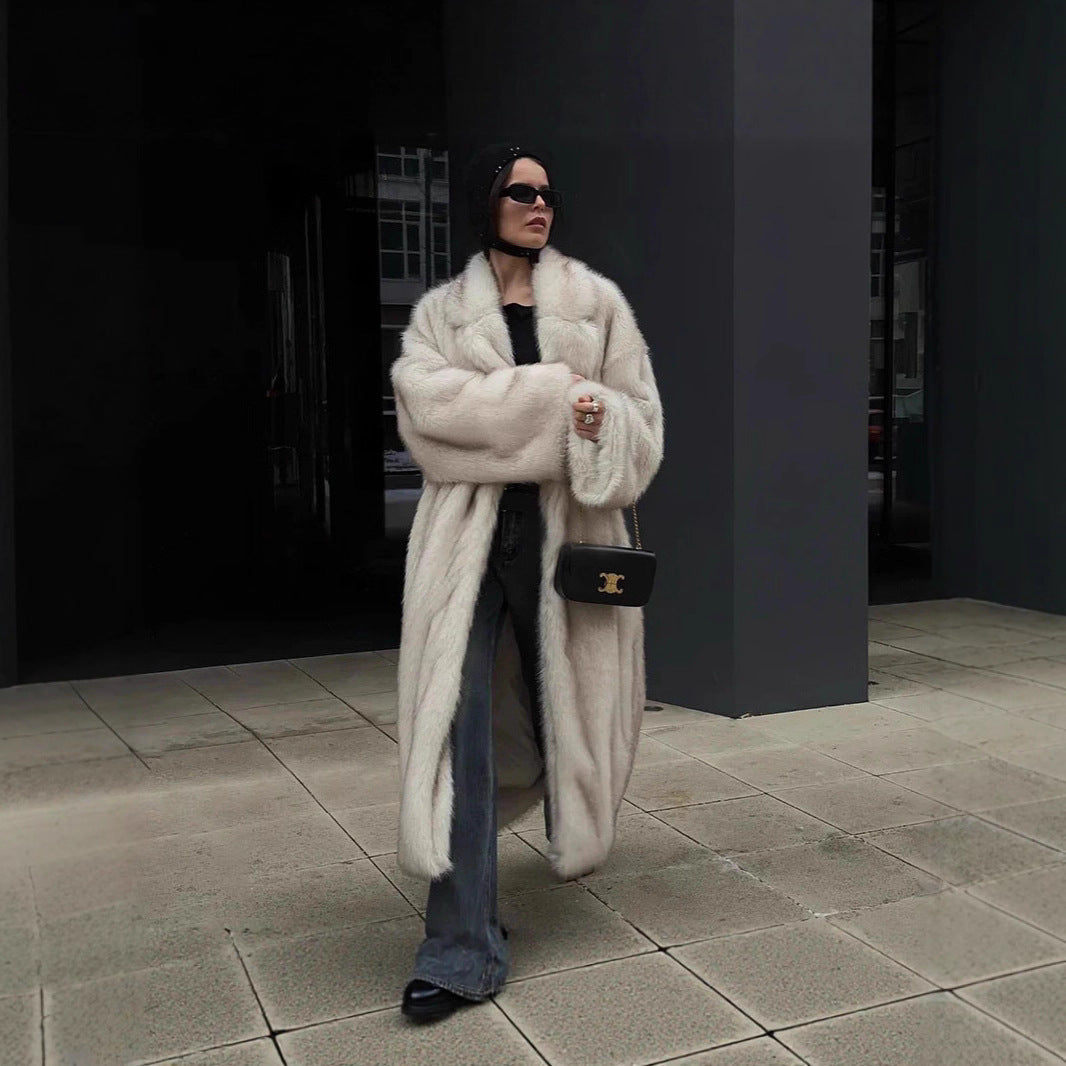 Damen Oversized Kuschelmantel Merchesia