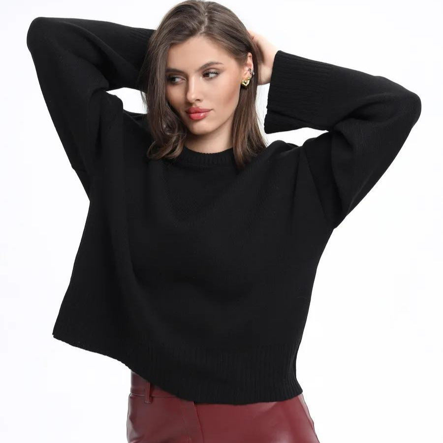 Damen Großer Sweater im legeren Schnitt Merchesia