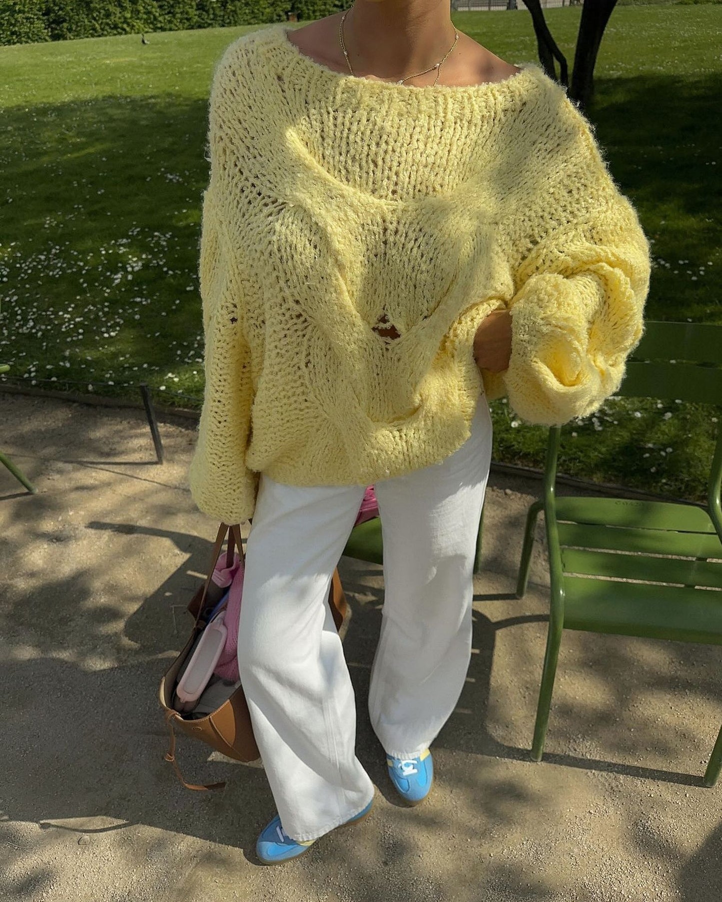 Damen Oversized Strickpullover Merchesia