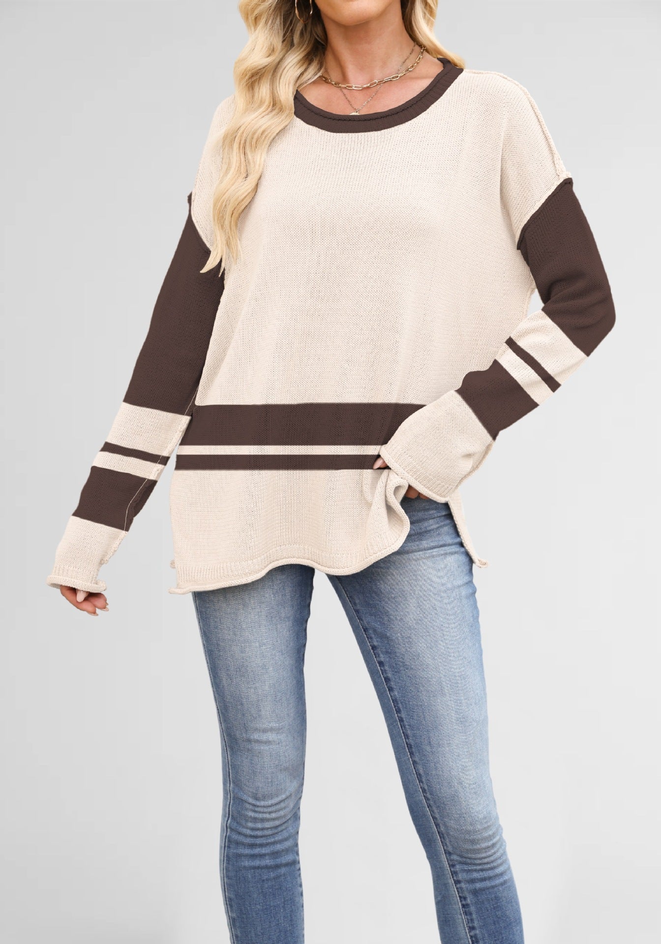 Damen Freizeitpullover Merchesia