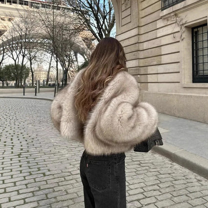 Damen elegante und bequeme Winterjacke Merchesia