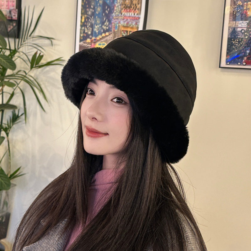 Damen Kuschelige und elegante Fellmütze Merchesia