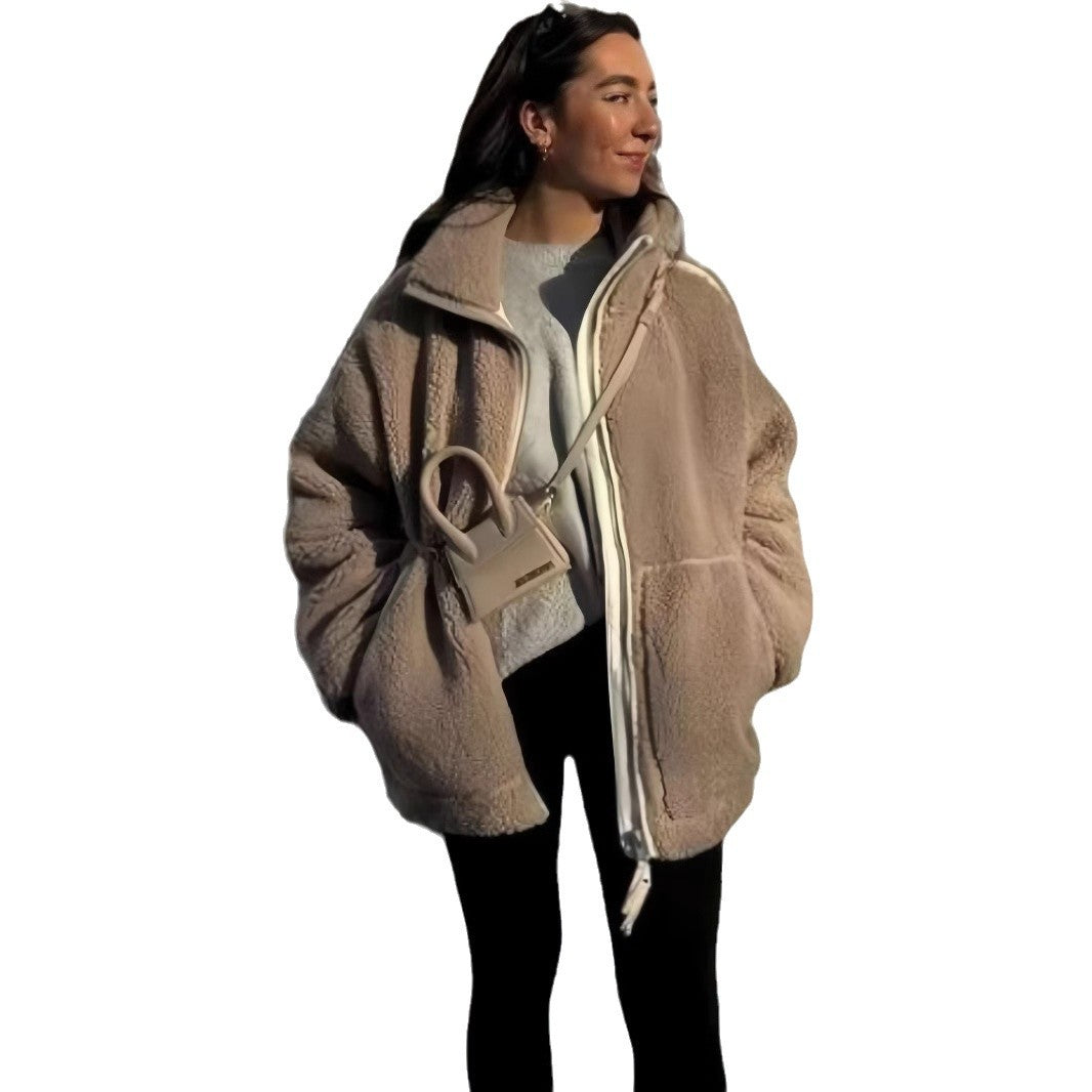 Damen gemütliche Fleecejacke Merchesia