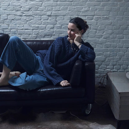 Damen gemütlicher Strickpullover Merchesia