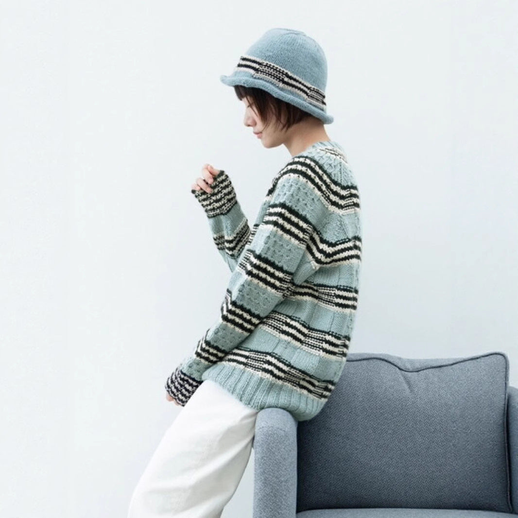 Damen gestrickter Pullover Merchesia