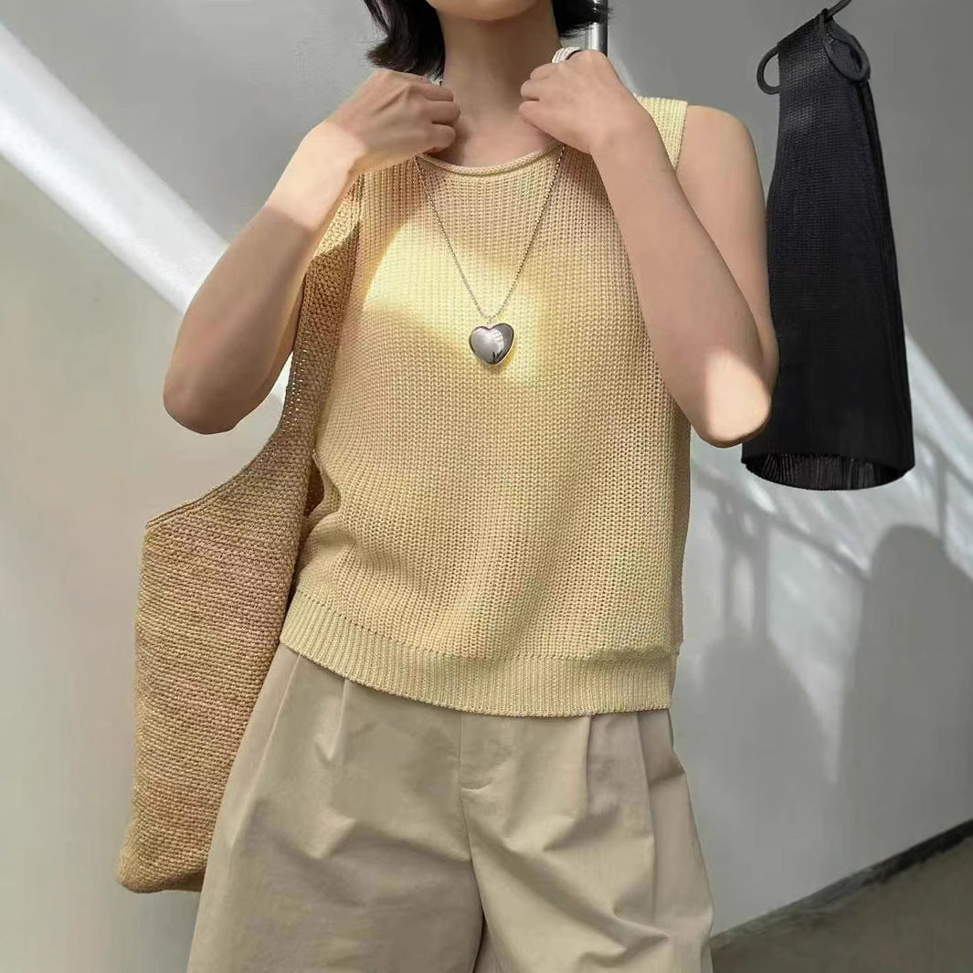 Damen lässiges Stricktop Merchesia